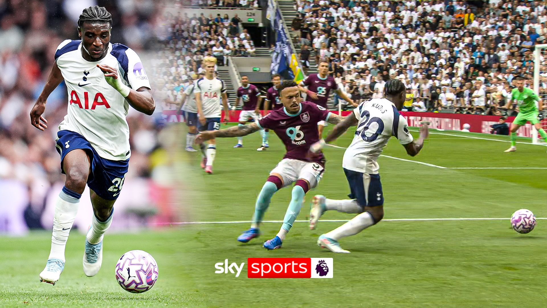 Kudus has most completed dribbles in Europe - Watch his best for Spurs so far!