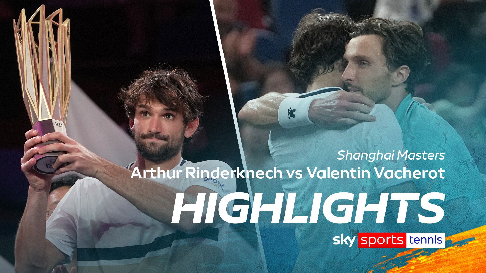 Battle of the cousins! Qualifier Vacherot defeats Rinderknech to claim maiden title