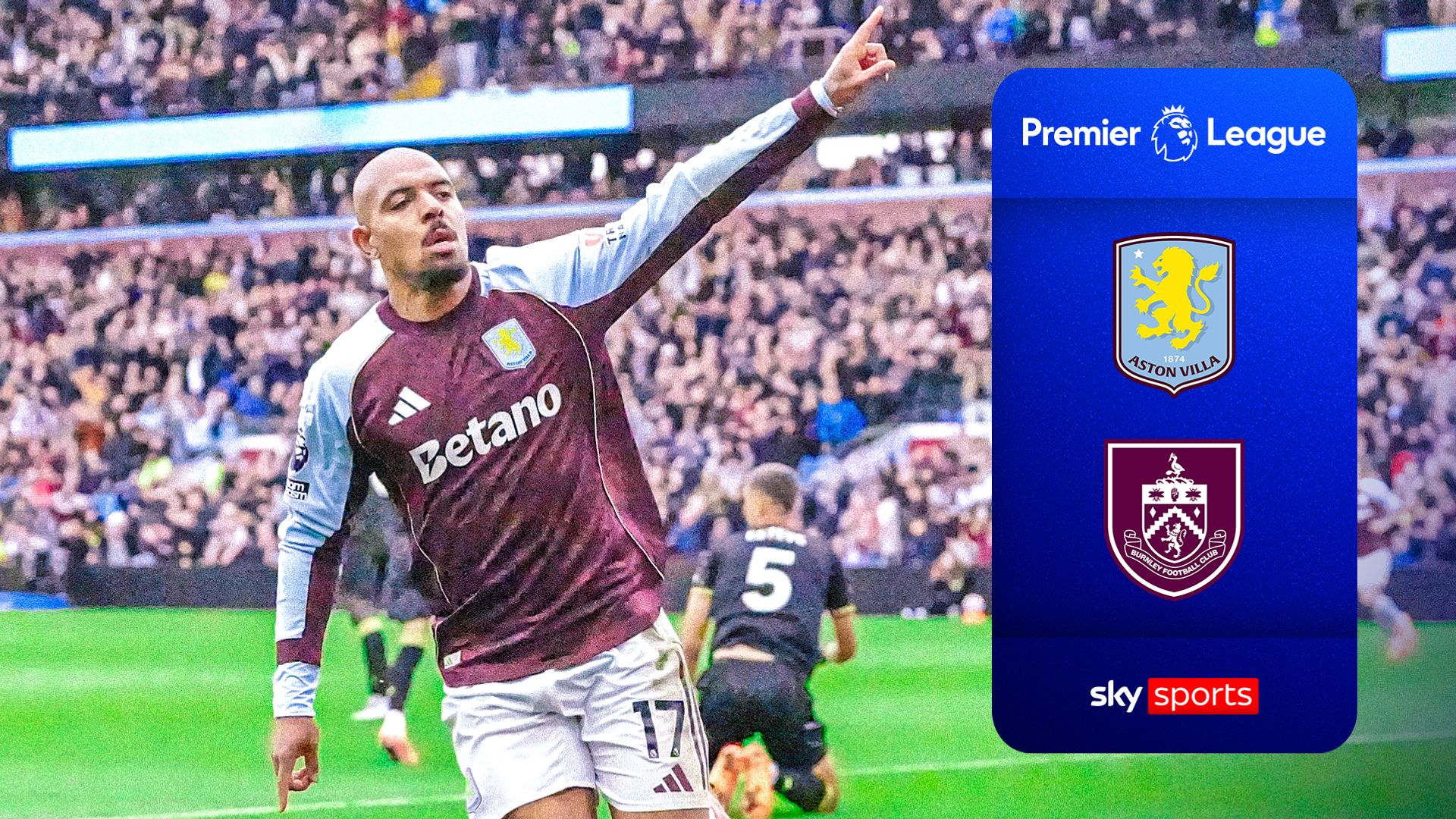 Villa hold on for win against Burnley thanks to Malen double
