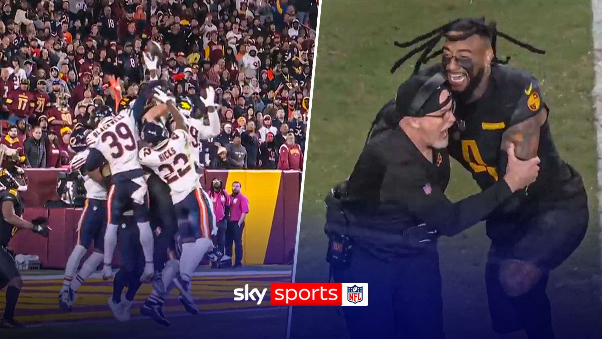 More CHAOS this year? The WILD end to last years' Bears-Commanders game!