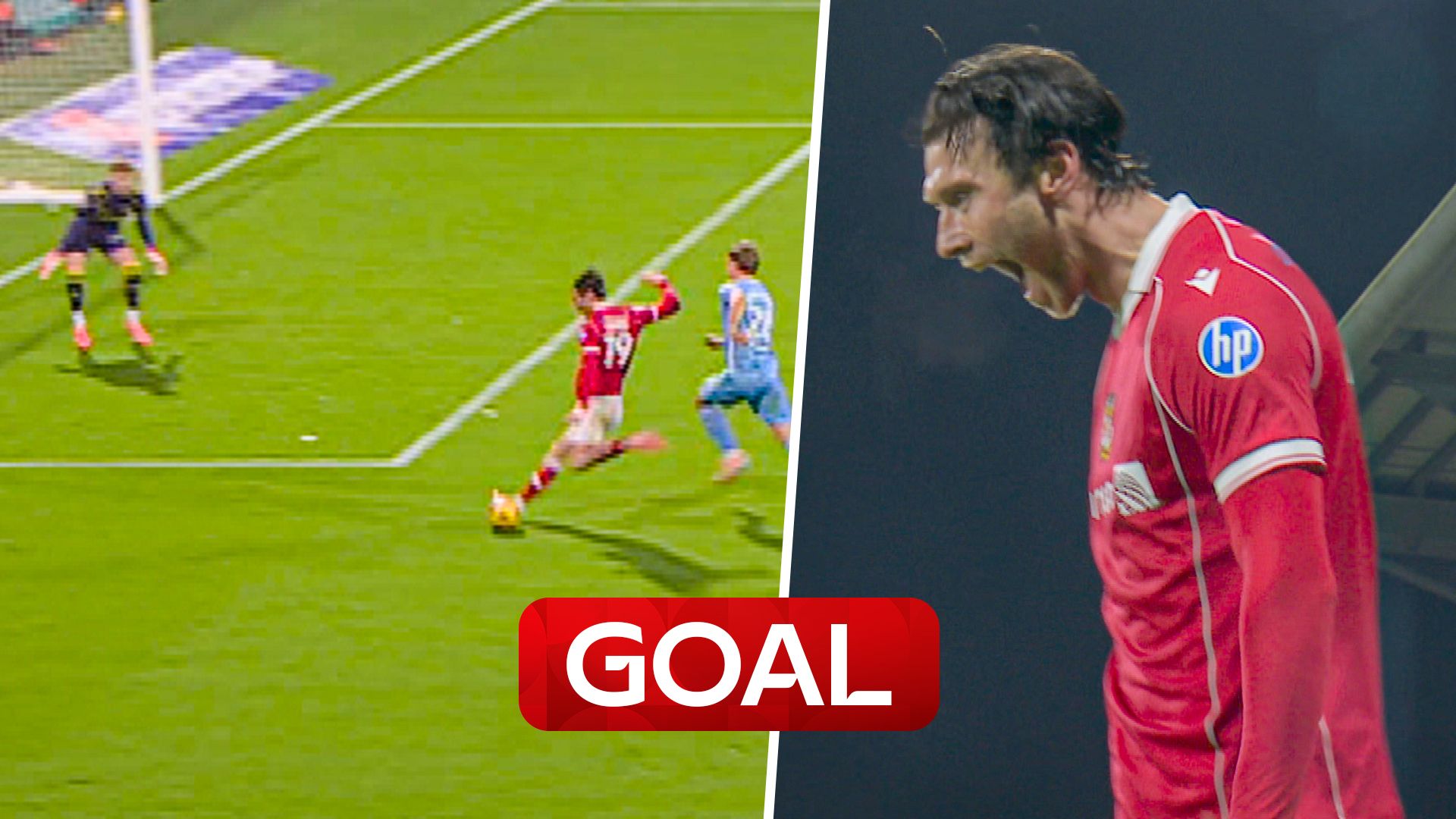 Moore completes his hat-trick to send Wrexham fans WILD!