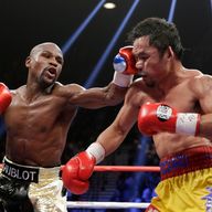 Floyd Mayweather won his title fight against Manny Pacquiao in 2015