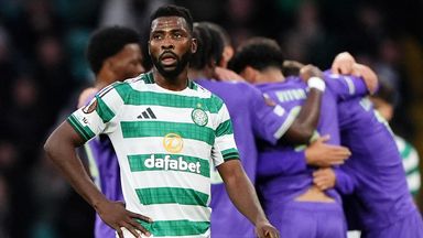Kelechi Iheanacho's second-half equaliser for Celtic was ruled out for handball 