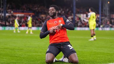 Gideon Kodua netted in stoppage time as Luton booked a spot in the FA Cup second round after fending off Forest Green