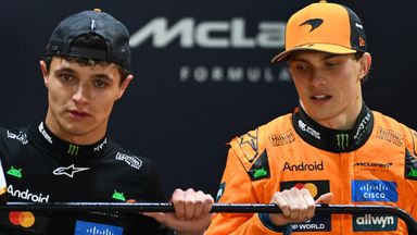 Lando Norris and Oscar Piastri
