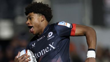 We take a closer look at Noah Caluori, who scored five tries for Saracens in his maiden Prem Rugby start