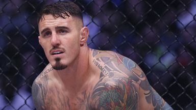 Tom Aspinall has been diagnosed with rare eye condition