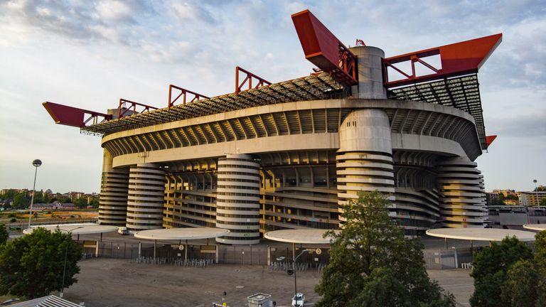 Mailand: San Siro Olympic Stadium - Eröffnungszeremonie.