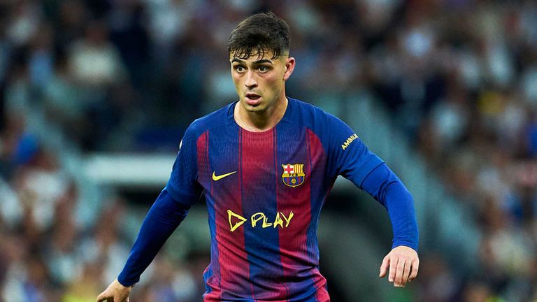 Pedri fällt vorerst für den FC Barcelona aus.