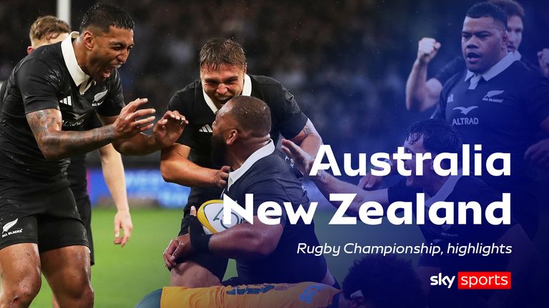 Australia 14-28 New Zealand: Medical All Blacks deny Wallabies in Perth in Rugby Championship finale