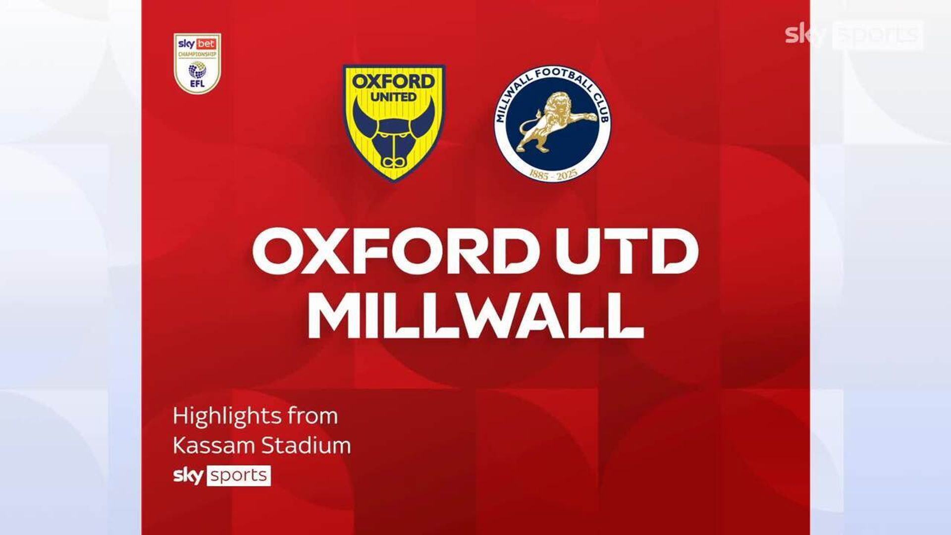 Oxford 2-2 Millwall