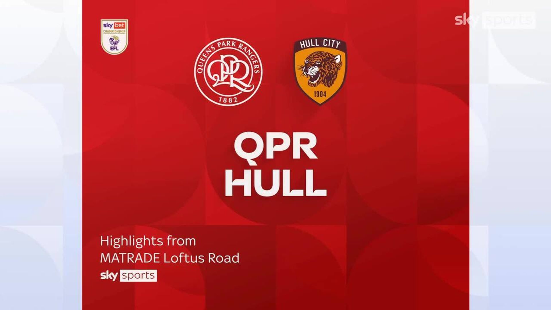 QPR 3-2 Hull