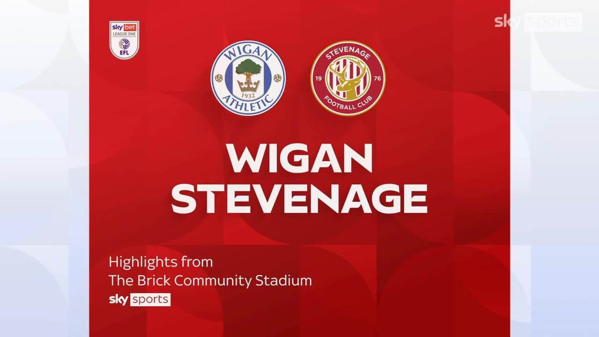 Wigan 0-0 Stevenage 