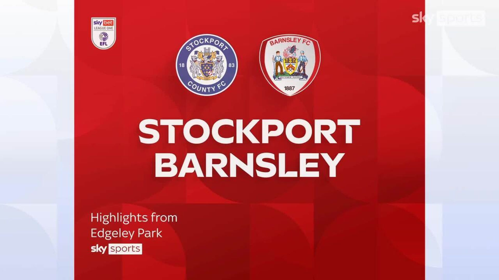 Stockport 1-1 Barnsley