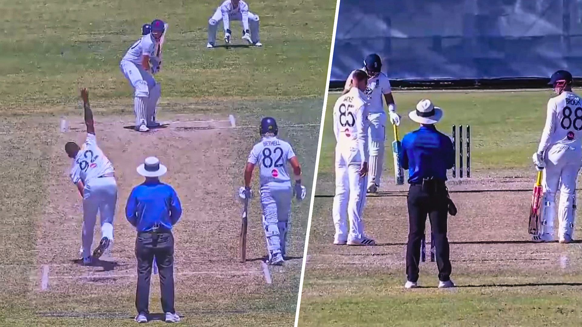 England's Ashes warm-up: Carse takes three wickets as Pope strengthens case for No 3 spot