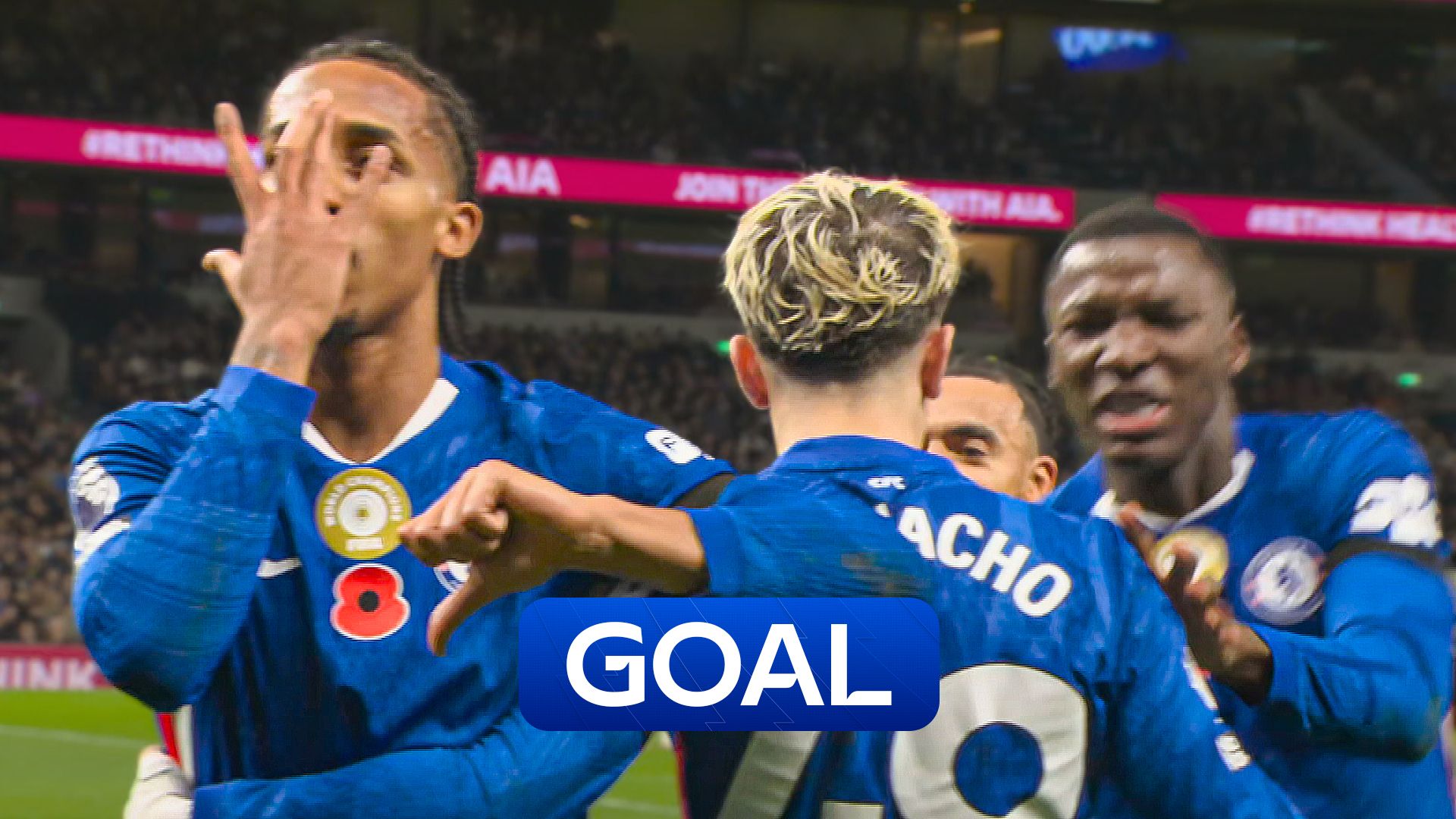 Incredible from Caicedo! Joao Pedro puts Chelsea ahead against Spurs