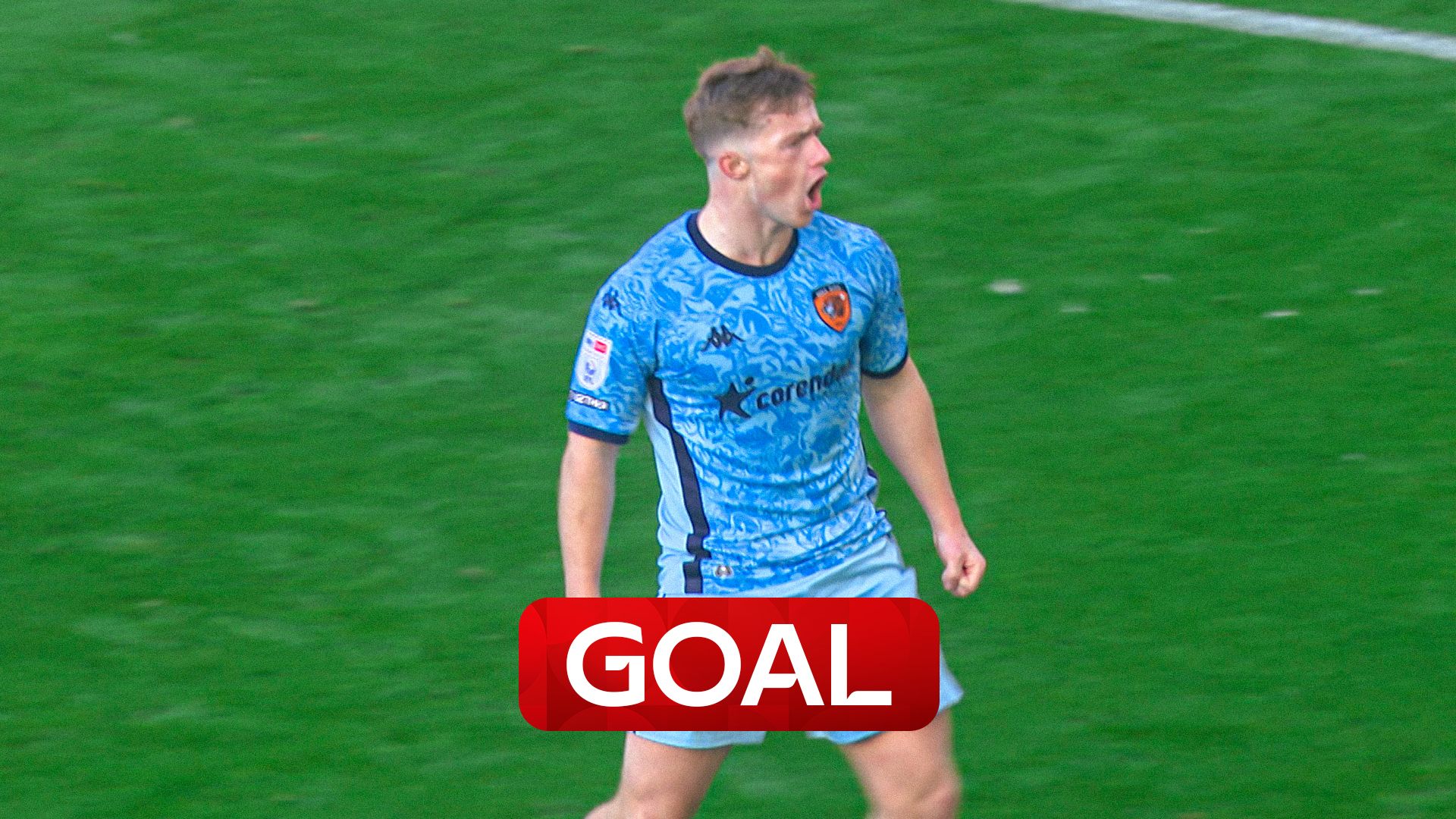 Hull go ahead at Norwich with first shot on target