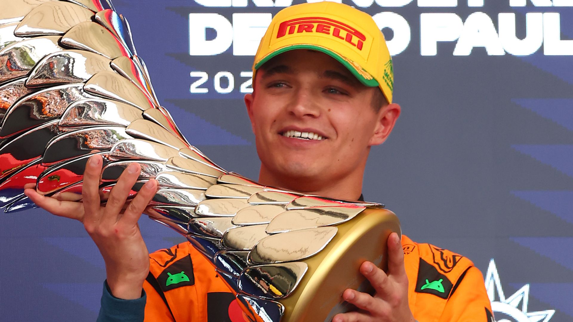 Norris wins thrilling Sao Paulo GP to take control of title race