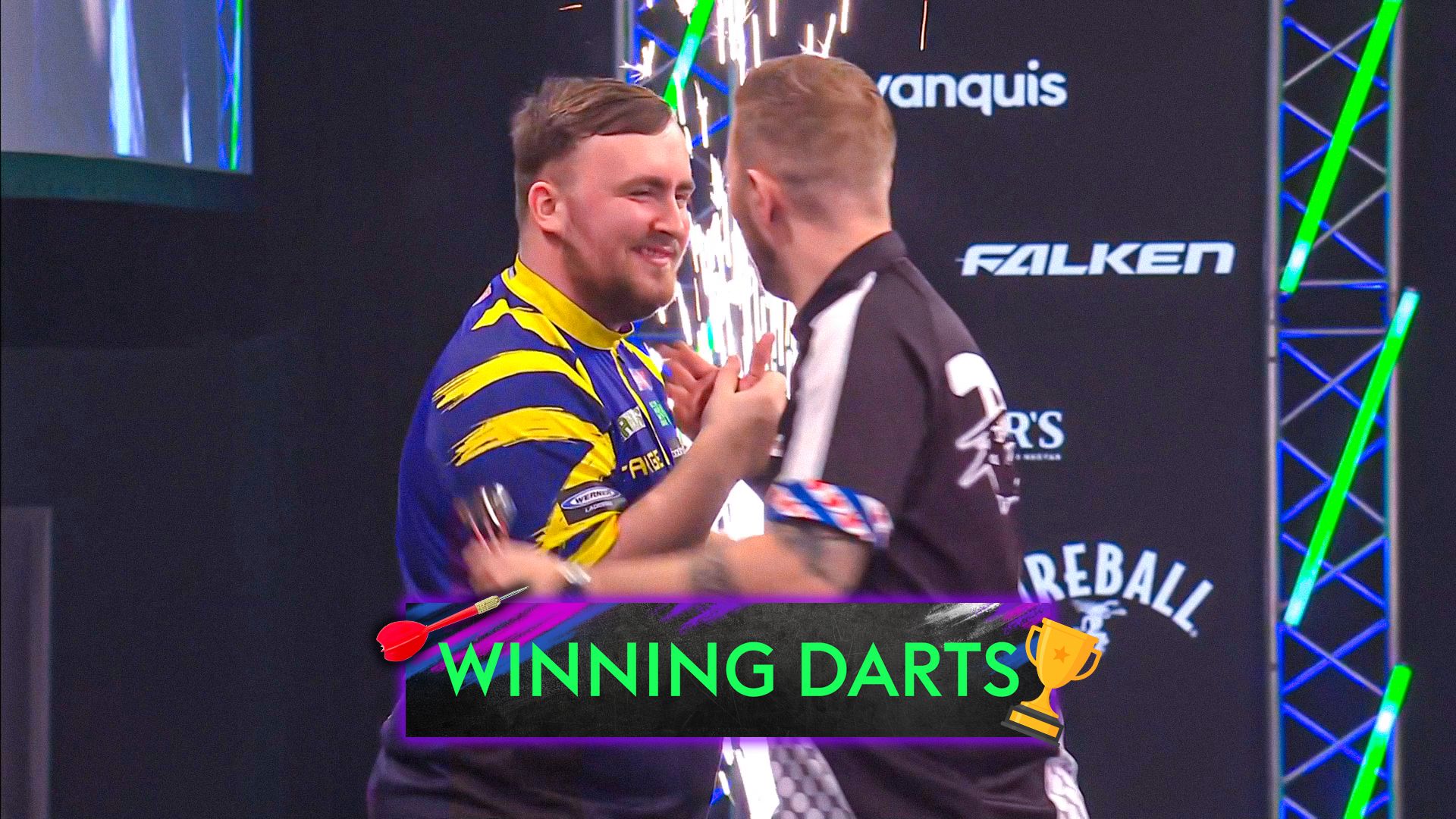 The moment Littler becomes world No 1 for the first time