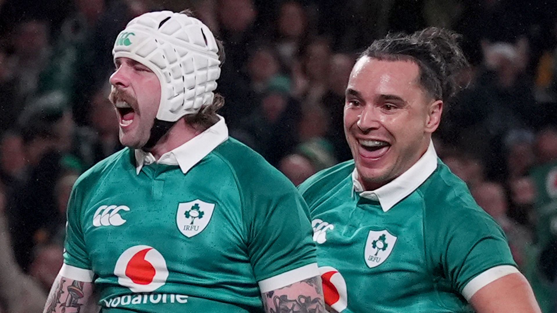 Hansen scores hat-trick as Ireland secure record win vs jaded Australia