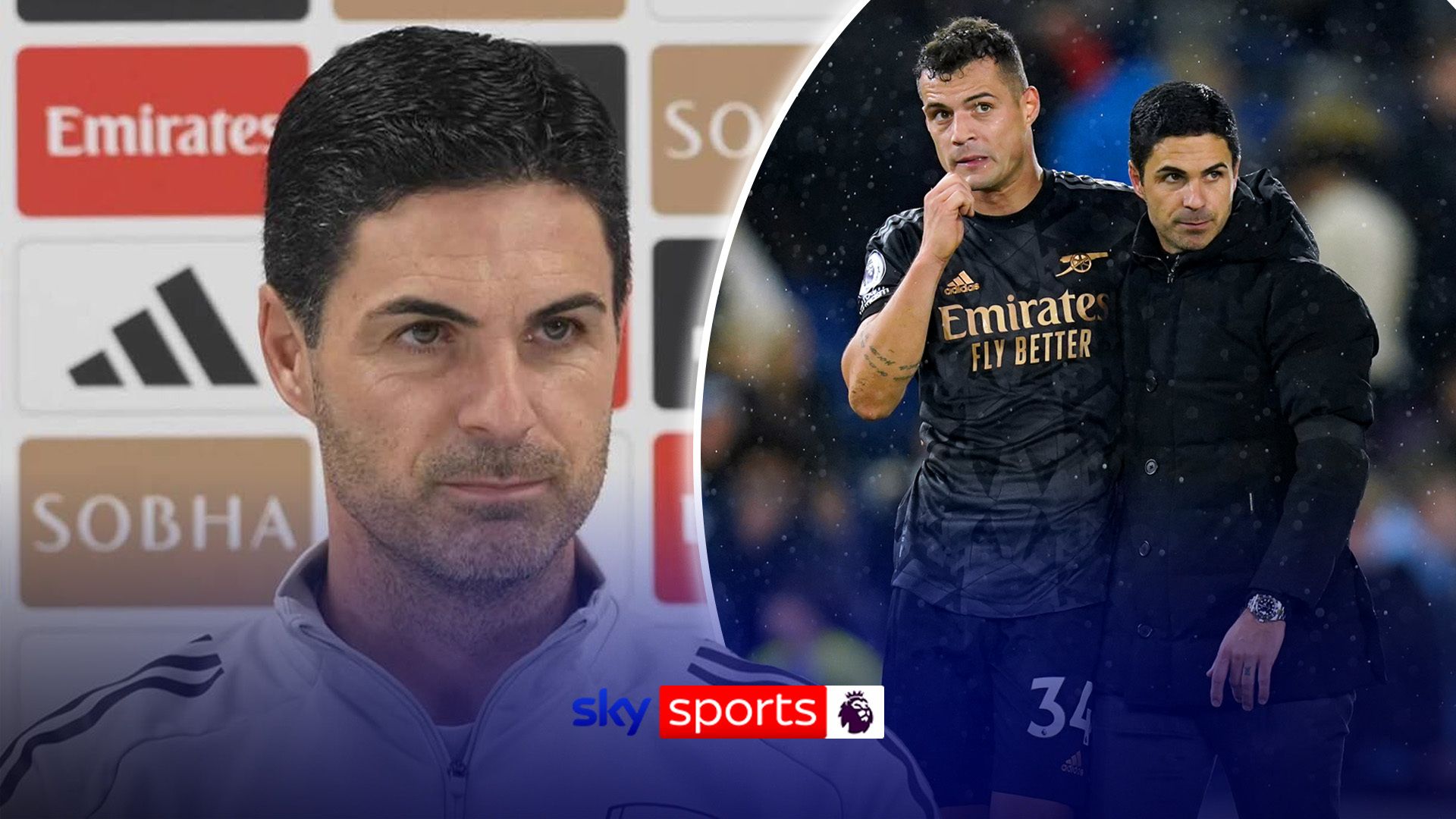 'He made me a better coach' | Arteta thankful for Xhaka's Arsenal impact