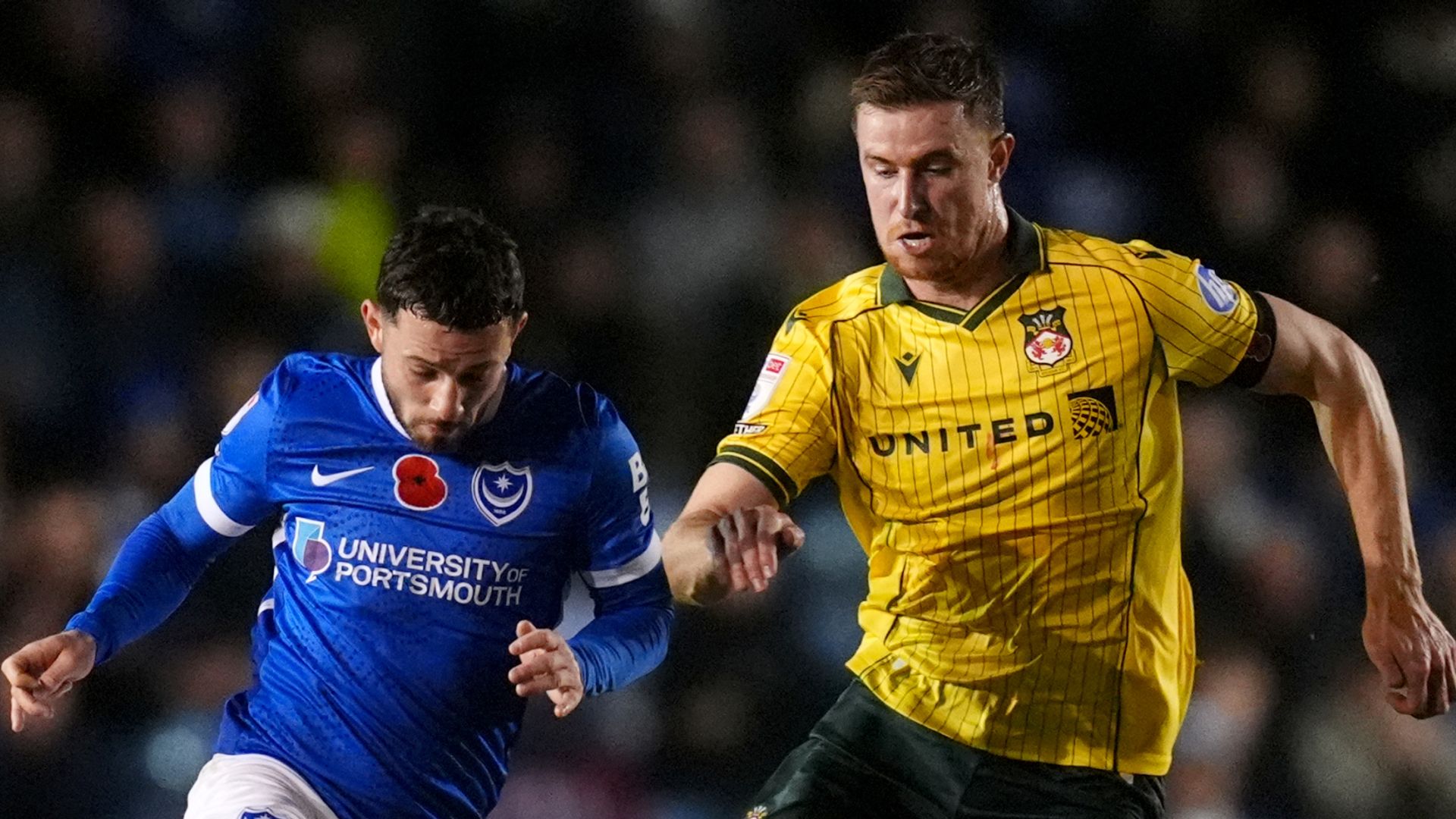 Portsmouth and Wrexham both wasteful in goalless draw