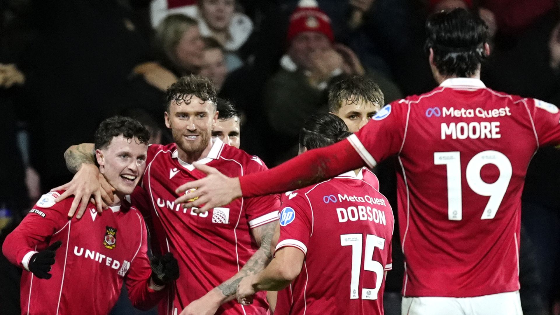 Wrexham ease past Bristol City