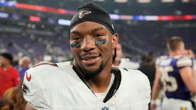 Atlanta Falcons running back Bijan Robinson