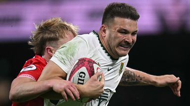 South Africa centre Andre Esterhuizen was superb as the Springboks annihilated Wales in Cardiff