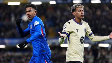 Estevao outshone opposite number and fellow 18-year-old Lamine Yamal as Chelsea thrashed Barcelona 3-0 at Stamford Bridge