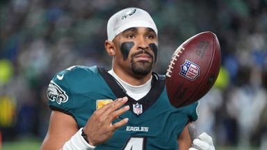 Philadelphia Eagles quarterback Jalen Hurts
