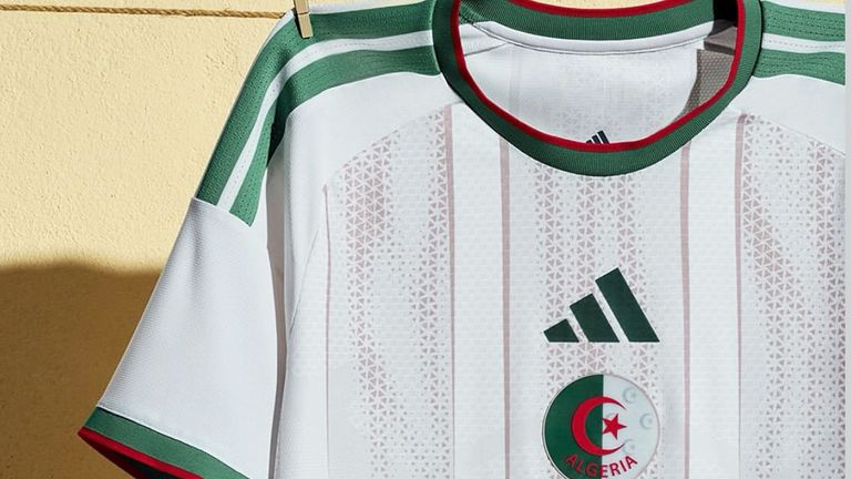 ALGERIEN: HEIMTRIKOT - Quelle: Instagram @adidas