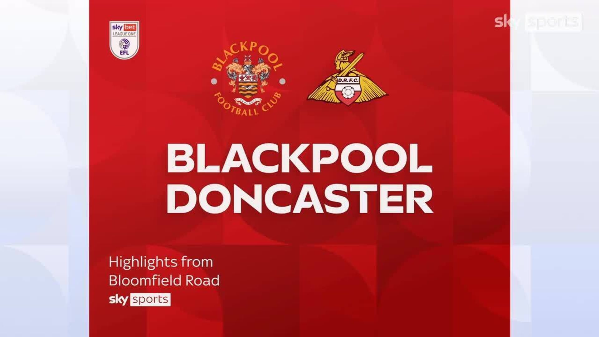 Blackpool 1-0 Doncaster