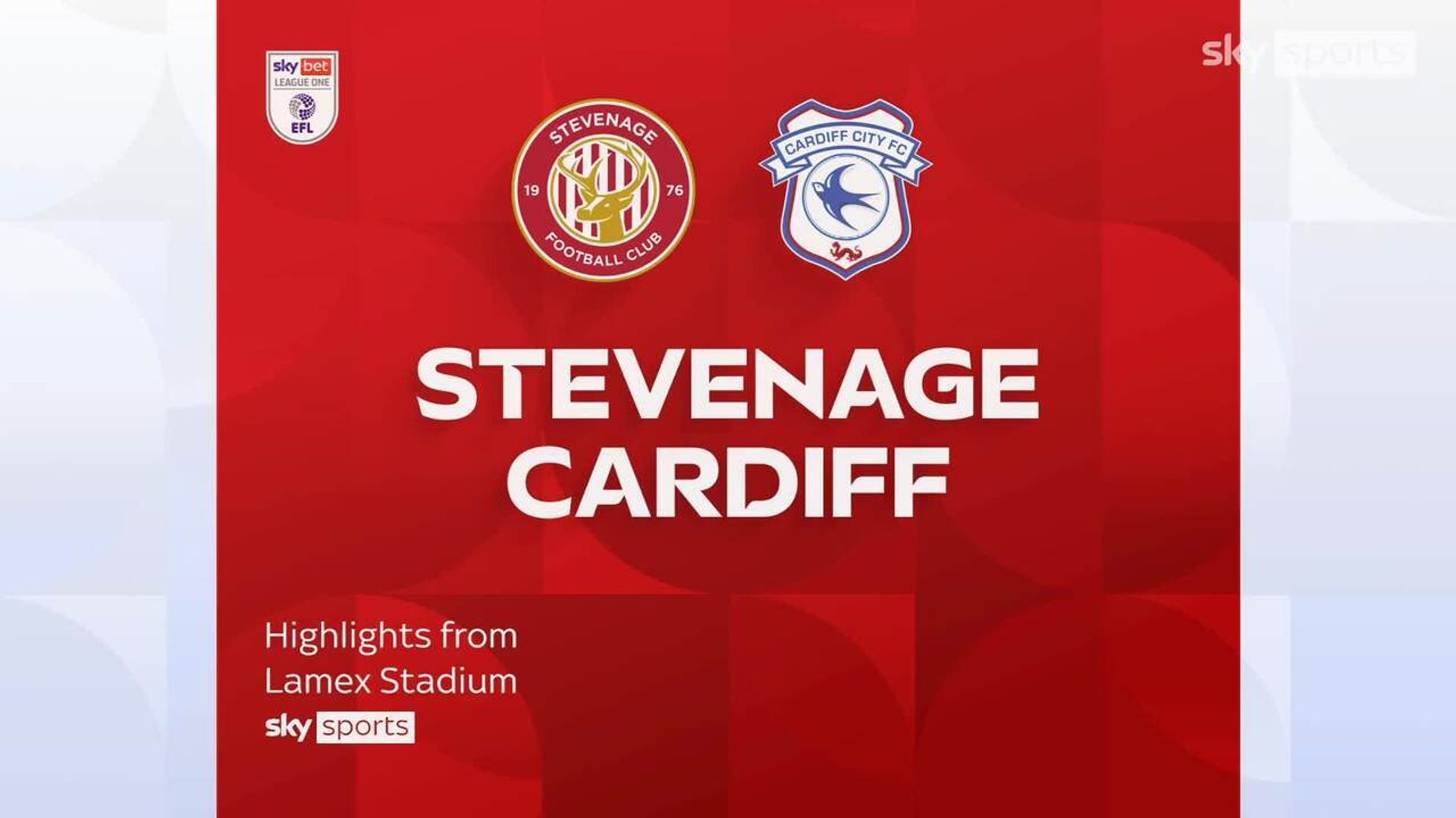 Stevenage 0-1 Cardiff
