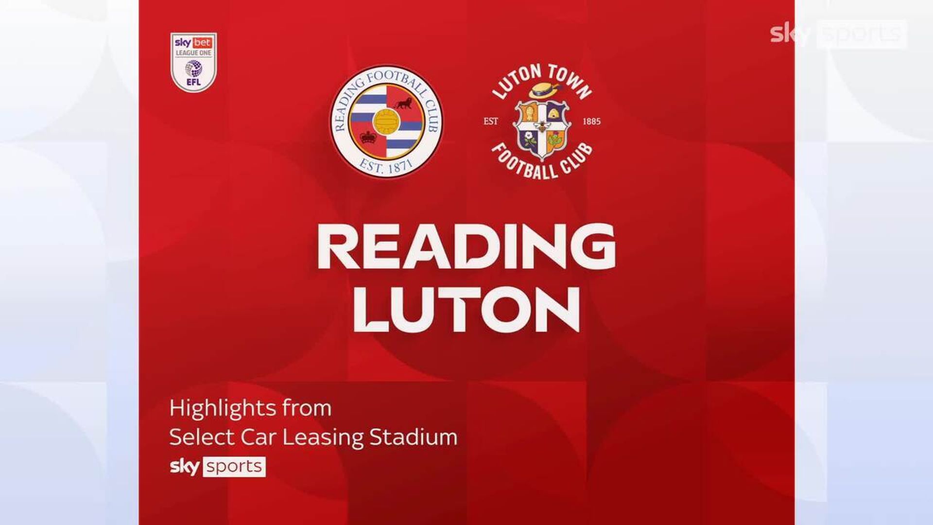 Reading 3-2 Luton