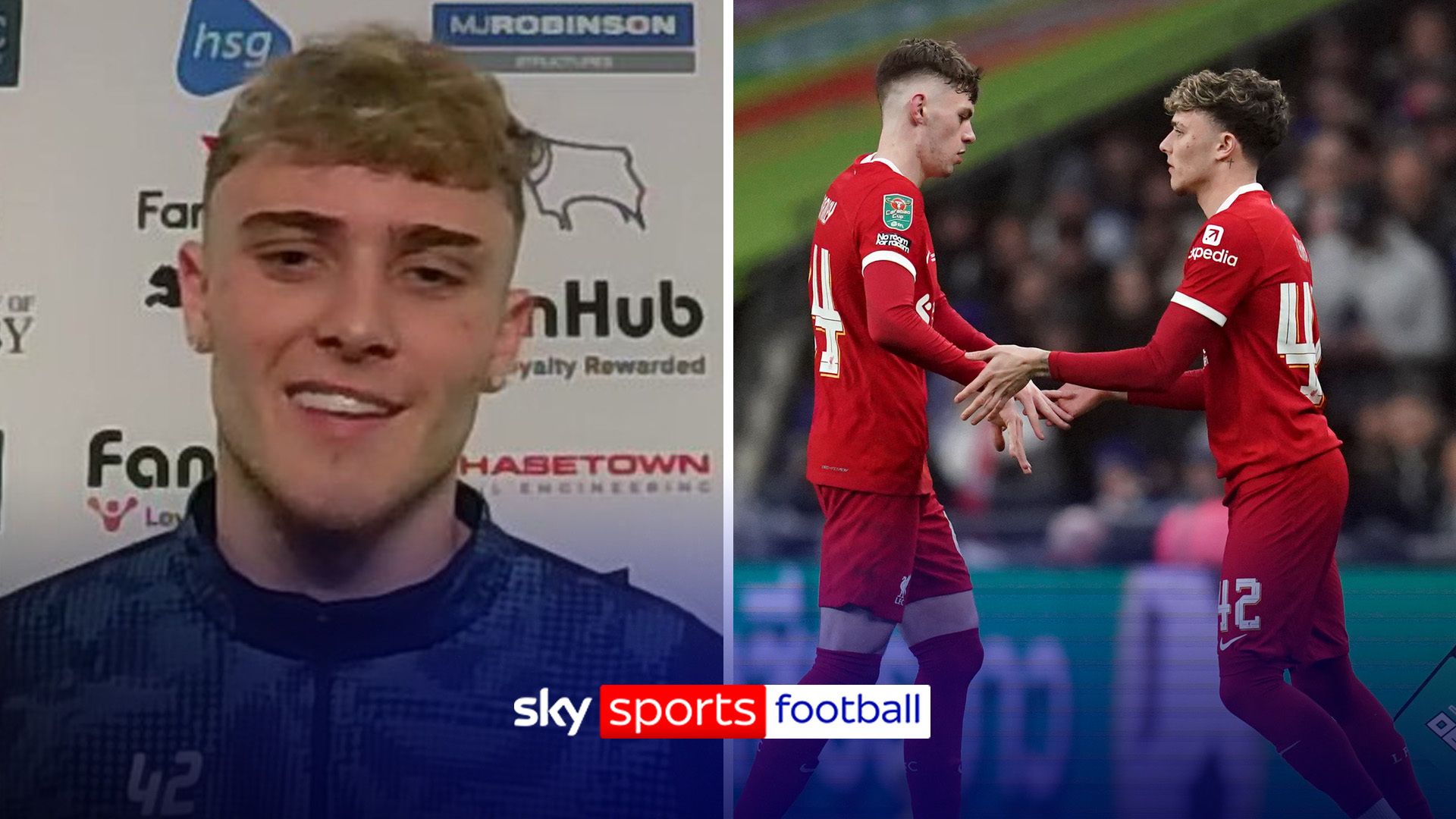 Bobby Clark on Carabao Cup final win with Liverpool