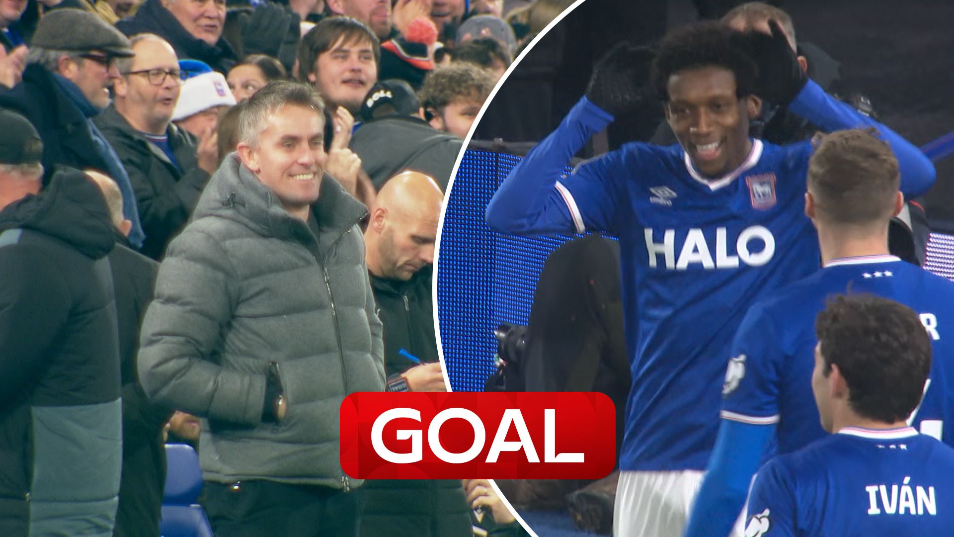 'Magnificent strike!' | Philogene gives Ipswich the perfect start with a beauty!