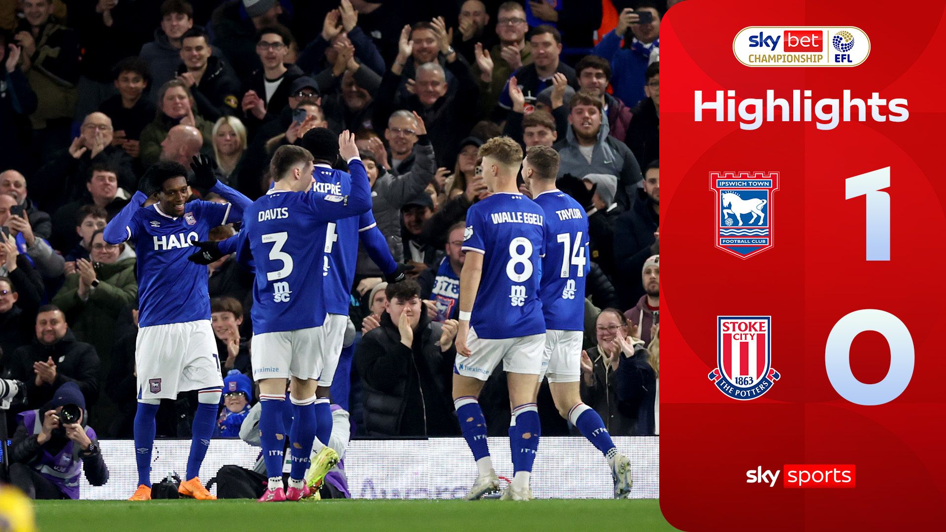 Philogene stunner the difference as Ipswich beat Stoke