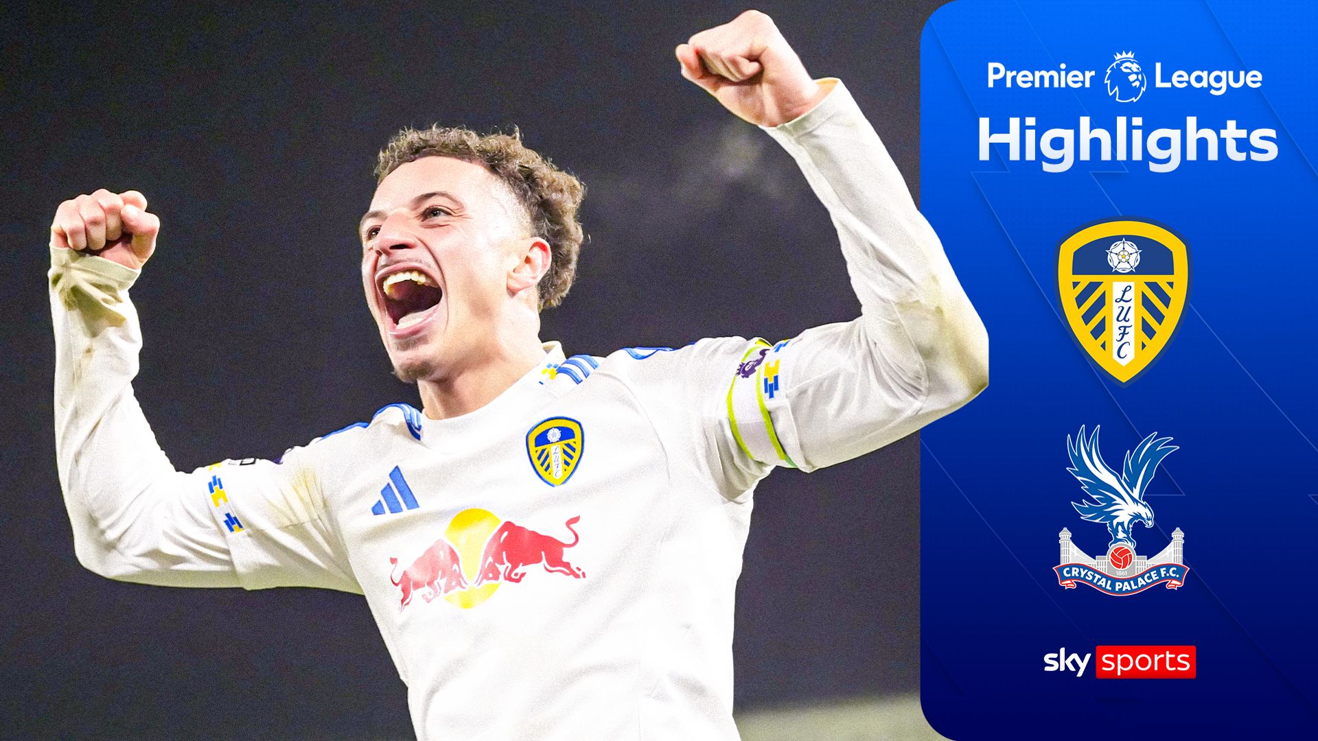 Leeds put FOUR past Palace in emphatic victory