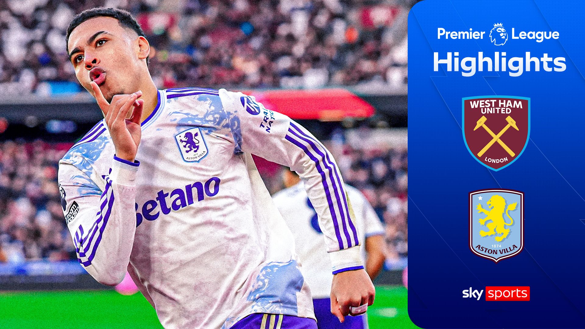 Five-goal thriller! Rogers double inspires Villa to comeback win