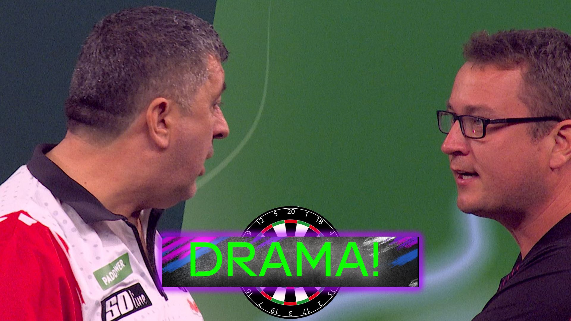 'Stop going over there please!' | Ref tells Suljovic off for celebrations!