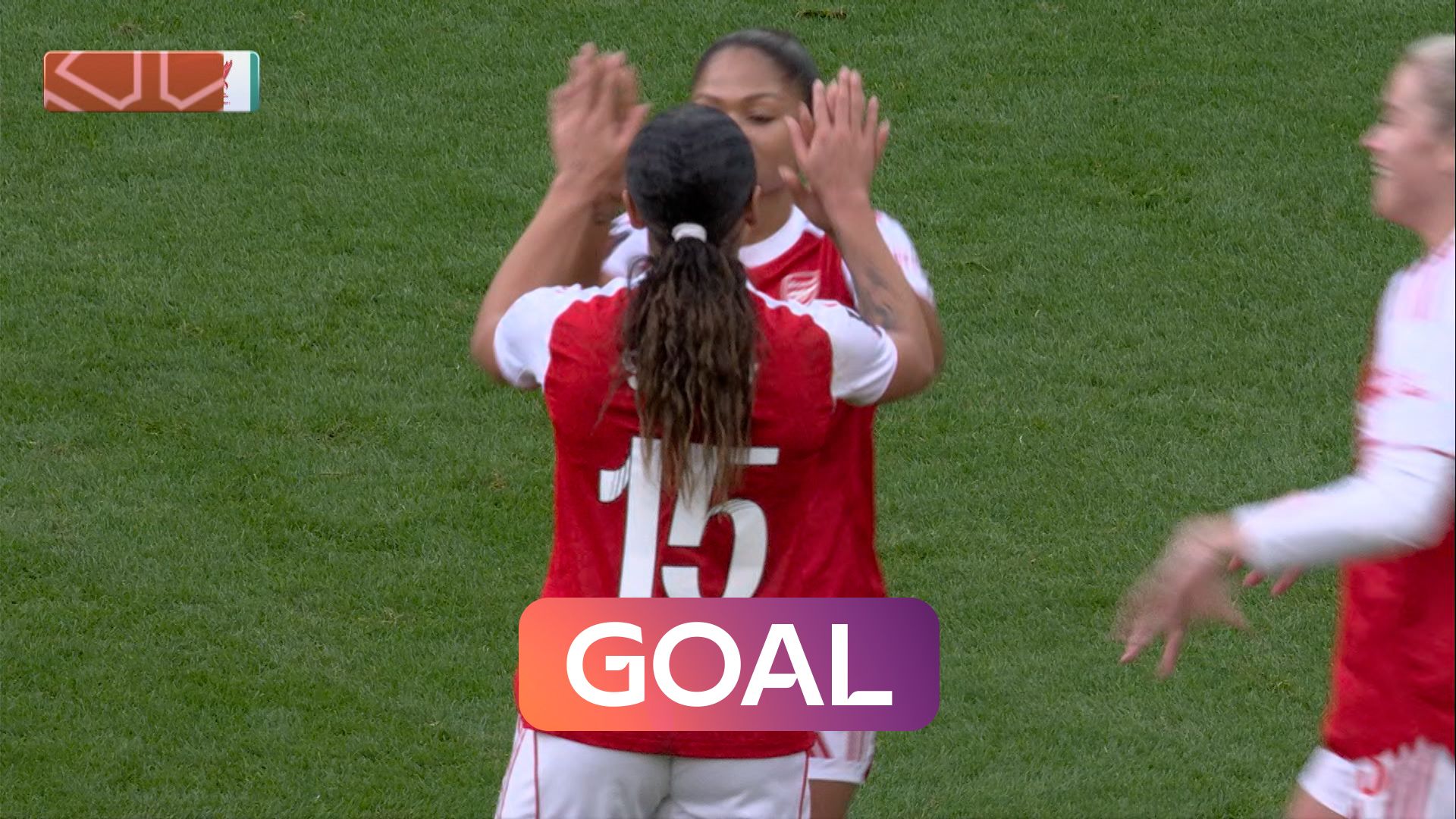 'It had to be!' | Smith opens the scoring for Arsenal!