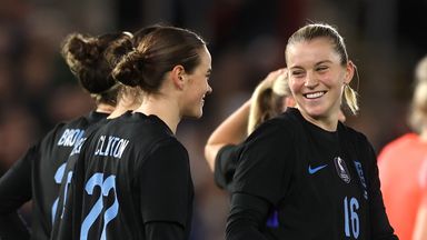 Alessia Russo scored England's second from the spot