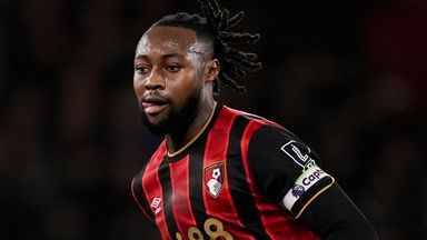 Bournemouth forward Antoine Semenyo
