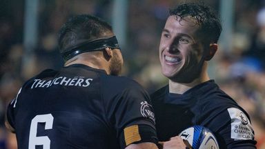 Henry Arundell scored for Bath as a remarkable start set them on the way to Champions Cup victory over Munster                                                                             