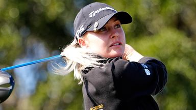 Charley Hull and Michael Brennan had shot 17 under par on round one