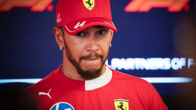 Lewis Hamilton at the 2025 Abu Dhabi GP