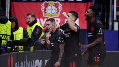 Alex Grimaldo netted late on to deny Newcastle a famous comeback Champions League win