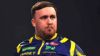 Luke Littler is looking to win back-to-back World Darts Championship titles