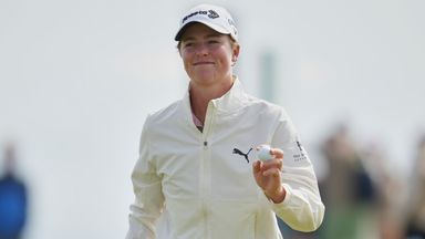 England's Mimi Rhodes (pictured), compatriot Jodi Ewart Shadoff and Ireland's Lauren Walsh all secured LPGA Tour cards on Tuesday